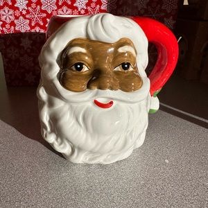 African-American Santa Mug